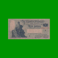 BILLETE CAJA DE CONVERSION $ 1,00, BOT 1564, AÑO 1933, ESTADO MUY BUENO+.-