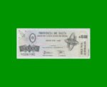 BONO DE SALTA 10.000,00 DE AUSTRALES, EC 078, AÑO 1990, ESTADO MUY BUENO+.-