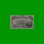 BILLETE FRACCIONARIO 0,05 CTVOS, BOT 1008, AÑO 1891, ESTADO BUENO.-