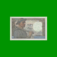 BILLETE DE FRANCIA 10 FRANCOS, PICK 99f, AÑO 1947, ESTADO EXCELENTE+.-
