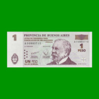 BONO DE BUENOS AIRES $1,00, EC 211, AÑO 2001, ESTADO SIN CIRCULAR.-