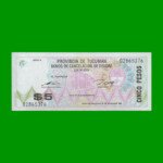BONO DE TUCUMAN $ 5,00, EC 435, AÑO 1994, ESTADO SIN CIRCULAR.-