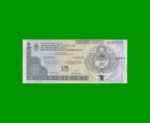 BONO CHACO $1,00, EC 241, SERIE 3, ESTADO EXCELENTE- .-