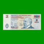 BONO DE BUENOS AIRES $2,00, EC 212, AÑO 2001, ESTADO EXCELENTE.-