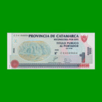 BONO CATAMARCA $1,00, EC 229, SERIE C, ESTADO SIN CIRCULAR.-