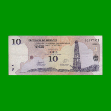 BONO DE MENDOZA $ 10,00, EC 371, AÑO 2002, ESTADO MUY BUENO.-