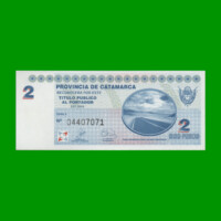 BONO CATAMARCA $2,00, EC 230, SERIE A, ESTADO SIN CIRCULAR.-