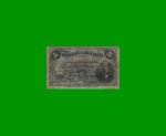 BILLETE FRACCIONARIO 0,05 CTVOS, BOT 1009, AÑO 1891, ESTADO BUENO+.-