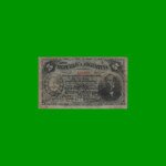 BILLETE FRACCIONARIO 0,05 CTVOS, BOT 1009, AÑO 1891, ESTADO BUENO+.-