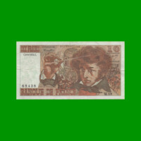 BILLETE DE FRANCIA 10 FRANCOS, PICK 150a, AÑO 1974, ESTADO BUENO+.-