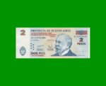 BONO DE BUENOS AIRES $2,00, EC 212, AÑO 2001, ESTADO EXCELENTE+.-