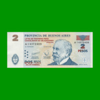 BONO DE BUENOS AIRES $2,00, EC 212, AÑO 2001, ESTADO EXCELENTE+.-