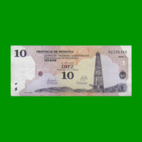 BONO DE MENDOZA $ 10,00, EC 371, AÑO 2002, ESTADO MUY BUENO+.-