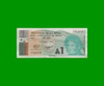 BONO DE LA RIOJA 1,00 DE AUSTRAL, EC 031, AÑO 1987, ESTADO MUY BUENO.-