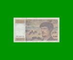 BILLETE DE FRANCIA 20 FRANCOS, PICK 151f, AÑO 1992, ESTADO MUY BUENO- .-