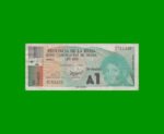 BONO DE LA RIOJA 1,00 DE AUSTRAL, EC 032, AÑO 1985, ESTADO MUY BUENO