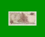BILLETE DE NUEVA ZELANDA 1 DOLAR, PICK 163d, ESTADO BUENO+ .- - Imagen 2