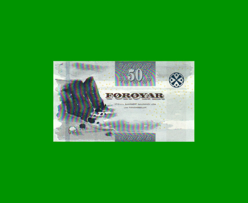 BILLETE DE ISLAS FEROE 50 KRONUR, PICK 29, AÑO 2011 ESTADO SIN CIRCULAR.- - Imagen 2