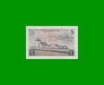BILLETE DE ISLANDIA 5 KRONUR, PICK 37, AÑO 1957 ESTADO EXCELENTE.- - Imagen 2
