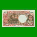 BILLETE DE NUEVAS HEBRIDAS 1.000 FRANCOS,  PICK 20b, ESTADO SIN CIRCULAR.-