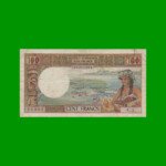 BILLETE DE TAHITI 100 FRANCOS, PICK 23, AÑO 1969, ESTADO BUENO.-