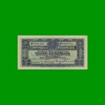 BILLETE DE MOZAMBIQUE 20 CENTAVOS, PICK R29, AÑO 1933 ESTADO EXCELENTE+ .-