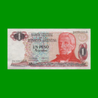PESOS ARGENTINOS $1,00, BOT 2601, AÑO 1983, ESTADO EXCELENTE.-