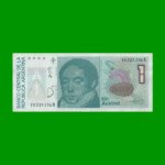 BILLETE DE AUSTRALES, 1 AUSTRAL, BOT 2801a, AÑO 1985, ESTADO EXCELENTE.-