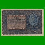 BILLETE DE POLONIA 100 MAREK, PICK 27, AÑO 1919, ESTADO EXCELENTE.-