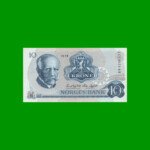 BILLETE DE NORUEGA 10 KRONER, PICK 36c, AÑO 1979 ESTADO SIN CIRCULAR.-