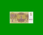 BILLETE DE LETONIA 1 RUBLO, PICK 35, AÑO 1992 ESTADO SIN CIRCULAR.-