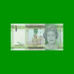 BILLETE DE JERSEY 1 LIBRA, PICK 32a, AÑO 2010 ESTADO SIN CIRCULAR.-