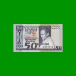 BILLETE DE MADAGASCAR 50 FRANCOS, PICK 62, ESTADO SIN CIRCULAR.-