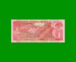 BILLETE DE HONDURAS 1 LEMPIRA, PICK 96, AÑO 2012 ESTADO SIN CIRCULAR.- - Imagen 2