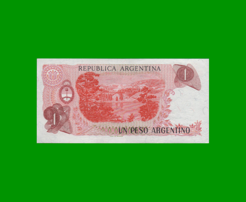 PESOS ARGENTINOS $1,00, BOT 2605, AÑO 1984, ESTADO EXCELENTE.- - Imagen 2