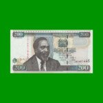 BILLETE DE KENYA 200 SHILINGI,  PICK 49e, AÑO 2010 ESTADO SIN CIRCULAR.-