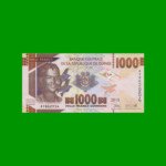 BILLETE DE GUINEA 1.000 FRANCOS, PICK 48 AÑO 2015 ESTADO SIN CIRCULAR.-