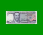BILLETE DE FILIPINAS 100 PISO, PICK 194b, ESTADO SIN CIRCULAR.-