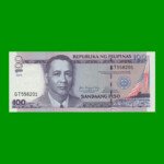 BILLETE DE FILIPINAS 100 PISO, PICK 194b, ESTADO SIN CIRCULAR.-