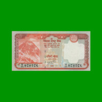 BILLETE DE NEPAL 20 RUPIAS, PICK 62b, AÑO (2010) ESTADO SIN CIRCULAR.-
