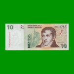 PESOS CONVERTIBLES 2do DISEÑO $10,00, BOT 3405, AÑO 2000, ESTADO EXCELENTE.-