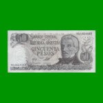 PESOS LEY 18.188 $50,00, BOT 2380, AÑO 1978, ESTADO EXCELENTE.-