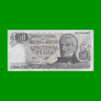 PESOS LEY 18.188 $50,00, BOT 2380, AÑO 1978, ESTADO EXCELENTE.-