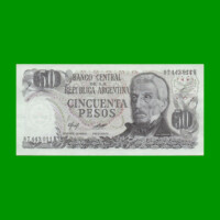 PESOS LEY 18.188 $50,00, BOT 2380, AÑO 1978, ESTADO EXCELENTE+ .-