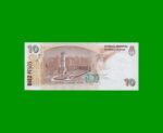 PESOS CONVERTIBLES 2do DISEÑO $10,00, BOT 3409, AÑO 2001, ESTADO EXCELENTE+.- - Imagen 2