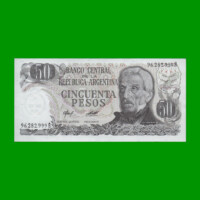 PESOS LEY 18.188 $50,00, BOT 2380, AÑO 1978, ESTADO SIN CIRCULAR.-