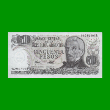 PESOS LEY 18.188 $50,00, BOT 2380, AÑO 1978, ESTADO SIN CIRCULAR.-