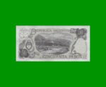 PESOS LEY 18.188 $50,00, BOT 2380a, AÑO 1978, ESTADO EXCELENTE.- - Imagen 2
