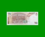 PESOS CONVERTIBLES 2do DISEÑO $10,00, BOT 3409, AÑO 2001, ESTADO SIN CIRCULAR.- - Imagen 2