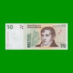 PESOS CONVERTIBLES 2do DISEÑO $10,00, BOT 3409, AÑO 2001, ESTADO SIN CIRCULAR.-